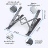 Cosmic Byte Adjustable Aluminum Portable Laptop Rack Stand for Upto 17" laptops, Tablets, Mobiles, Books with Pouch (Dark Grey) Cosmic Byte Adjustable Aluminum Portable Laptop Rack Stand for Upto 17" laptops, Tablets, Mobiles, Books with Pouch (Dark Grey)
