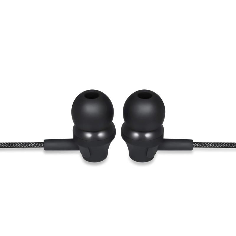 Modernista DopePlugs High Bass in Ear Wired Earphones with Mic, Black Modernista DopePlugs High Bass in Ear Wired Earphones with Mic, Black