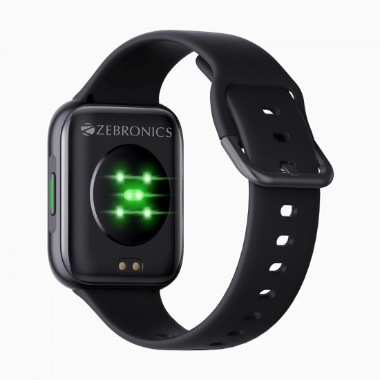 ZEBRONICS Zeb-Fit1220CH Smart Fitness Watch, 2.5D Curved Glass Full Touch Display