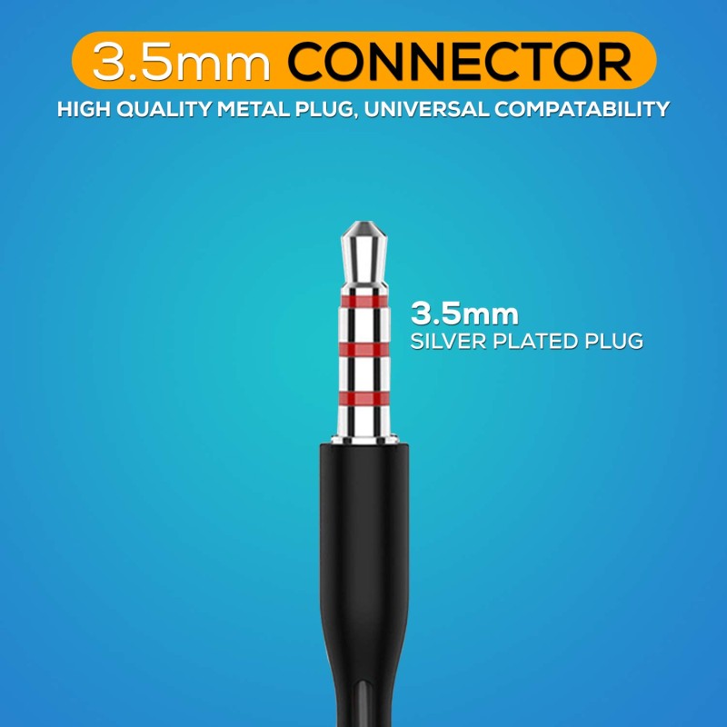 WeCool W013 in Ear Wired Earphones for Rich Music Experience Headphones WeCool W013 in Ear Wired Earphones for Rich Music Experience Headphones