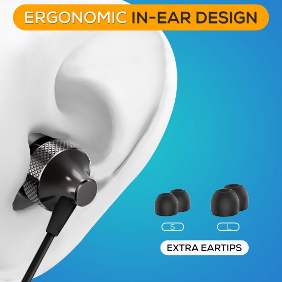 WeCool W013 in Ear Wired Earphones for Rich Music Experience Headphones