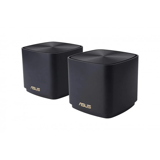 ASUS ZenWiFi Mini XD4 AX 1800 Dual Band WiFi 6 Router -2 Pack (Black) 