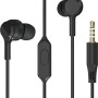 (Refurbished) Zebronics Zeb-BRO PRO in Ear Wired Stereo Earphones with Mic, 3.5mm Audio Input Jack, 10mm Drivers, in-Line Mic, 1.2 Metre Cable (Black)