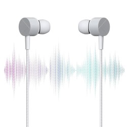 ZEBRONICS Zeb-Buds C2 in Ear Type C Wired Earphones with Mic (White)