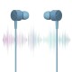 ZEBRONICS Zeb Buds C2 in Ear Type C Wired Earphones with Mic (Blue)