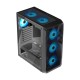 Ant Esports ICE- 112 Mid- Tower Computer Case/Gaming Cabinet - Black