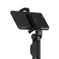 Mi Xiaomi Selfie Stick with Micro USB Rechargeable Bluetooth Remote (Black)