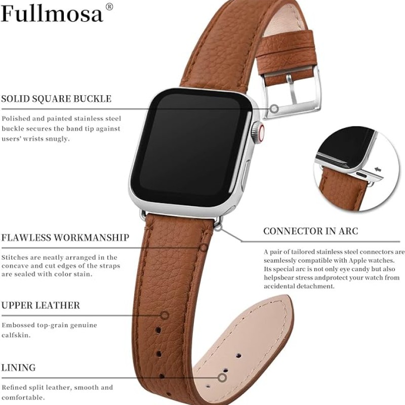 Fullmosa Compatible Apple Watch Strap 38 40 41 42 44 45 49mm Fullmosa Compatible Apple Watch Strap 38 40 41 42 44 45 49mm
