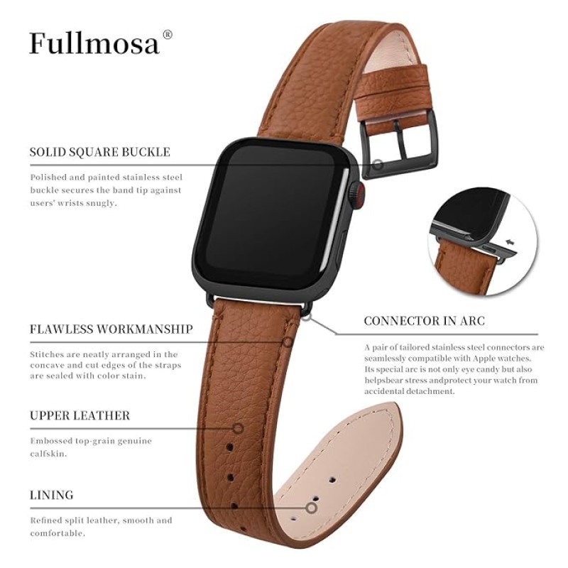 Fullmosa Compatible Apple Watch Strap 38 40 41 42 44 45 49mm Fullmosa Compatible Apple Watch Strap 38 40 41 42 44 45 49mm