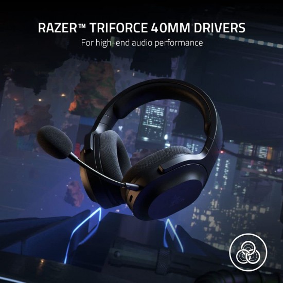 Razer Barracuda X - Bluetooth Wireless Over Ear Headphones with Mic Multi-Platform Gaming and Mobile - RZ04-03800100-R3M1