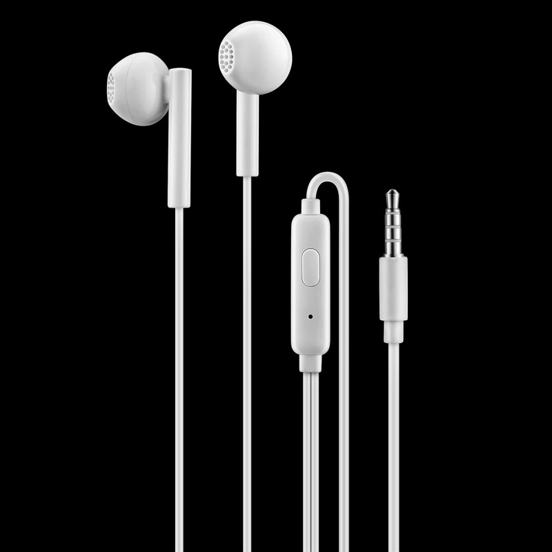 Lava Elements E3 Wired in Ear Earphones with Mic (White) Lava Elements E3 Wired in Ear Earphones with Mic (White)