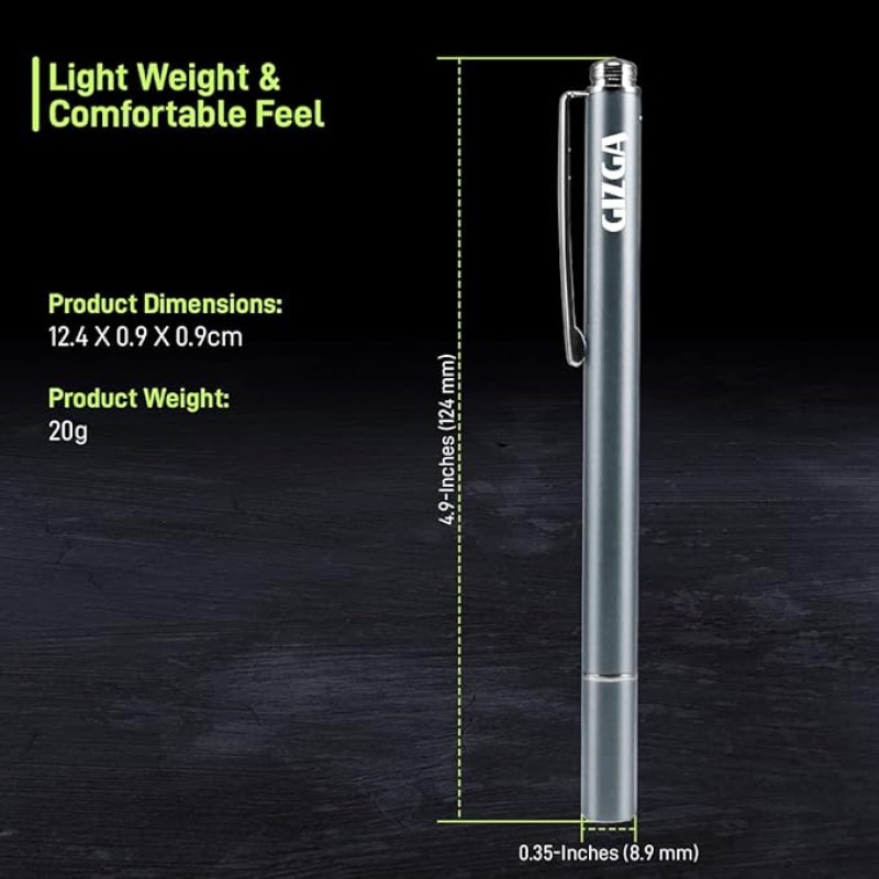 Gizga Essentials Capacitive Stylus Digital Smart Pen| Metallic Grey Gizga Essentials Capacitive Stylus Digital Smart Pen| Metallic Grey