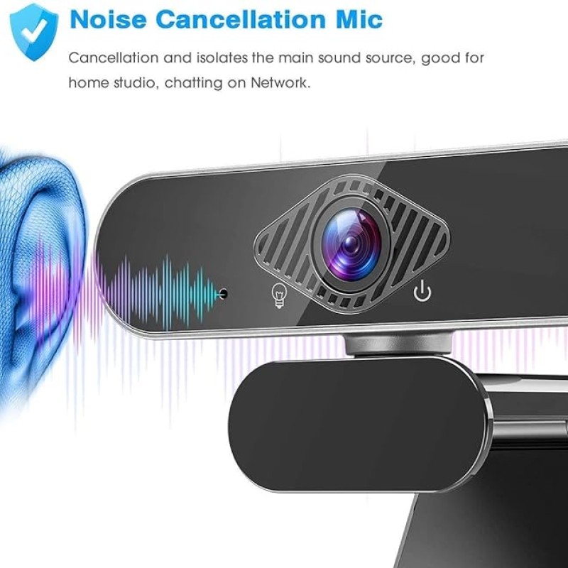 CASE U HW1 1080P Webcam with Microphone- Silver