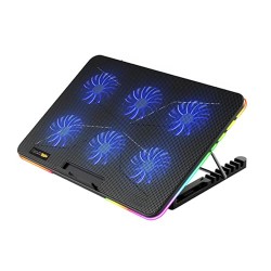 Cosmic Byte Hydroid RGB Cooling Pad with 6 Fans