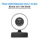 Zinq Technologies Full HD 1080P 2.1 Megapixel 30 FPS Auto Focus Webcam with Ring LED for Night Vision