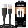 Duracell USB Type C, 3A Braided Sync and Fast Charging Cable, 3.9 Feet (1.2M), QC 2.0/3.0 Ultra Fast Charging, Compatible