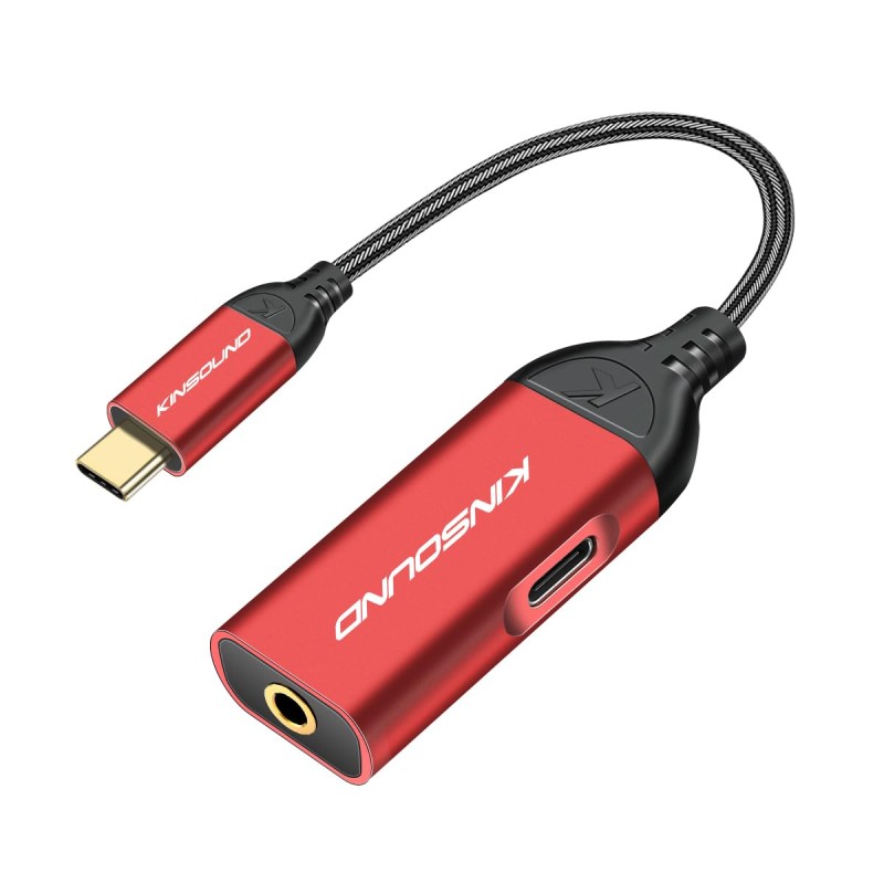 Kinsound USB Type C to 3.5 mm Jack Audio Adapter, 24bit Hi-Res Sound Quality with PD Fast Charging Compatible with Samsung Galaxy S22/S21/S20 Plus, Pixel 6/5/4/3, Huawei Kinsound USB Type C to 3.5 mm Jack Audio Adapter, 24bit Hi-Res Sound Quality with PD Fast Charging Compatible with Samsung Galaxy S22/S21/S20 Plus, Pixel 6/5/4/3, Huawei