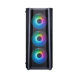 Ant Esports ICE-311MT Mid-Tower ATX Computer Case I Gaming Cabinet Rear Fan Pre-Installed