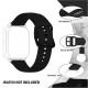 HUMBLE Silicone 19mm Replacement Band Strap with Metal Buckle Compatible with Noise Colorfit Pro 2, Boat Storm Smart Watch & Watches with 19mm Lugs