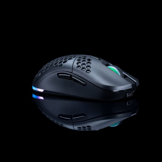 Cosmic Byte Kilonova 3335IC Wireless + Wired Dual Mode RGB Gaming Mouse - (Black)