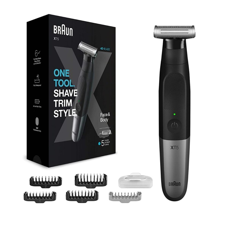 Braun Series XT5100-One Blade Hybrid Beard Trimmer, Shaver & Electric Razor For Men Braun Series XT5100-One Blade Hybrid Beard Trimmer, Shaver & Electric Razor For Men
