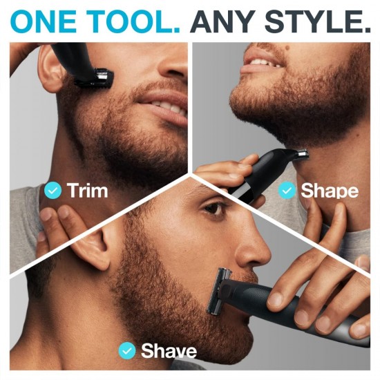 Braun Series XT5100-One Blade Hybrid Beard Trimmer, Shaver & Electric Razor For Men