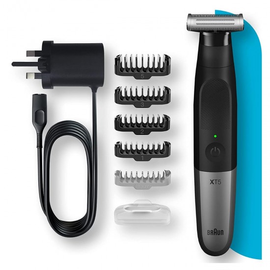 Braun Series XT5100-One Blade Hybrid Beard Trimmer, Shaver & Electric Razor For Men