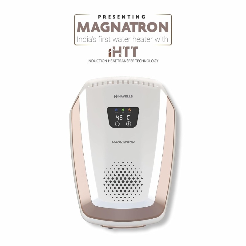 Havells Magnatron 25L India�s First Water Heater(Geyser) having NO HEATING ELEMENT |Minimal Scaling|