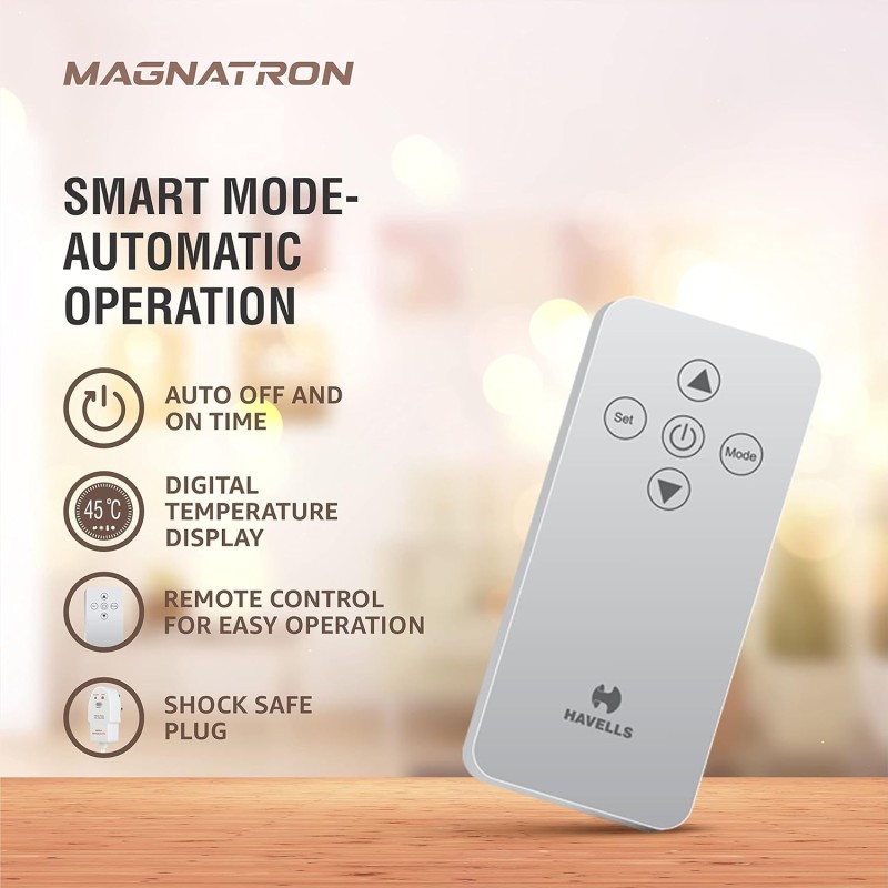 Havells Magnatron 25L India�s First Water Heater(Geyser) having NO HEATING ELEMENT |Minimal Scaling|