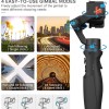 Hohem iSteady Pro 4 3-Axis Gimbal Stabilizer for Gopro 10/9 8/7/6/5/4 Hohem iSteady Pro 4 3-Axis Gimbal Stabilizer for Gopro 10/9 8/7/6/5/4