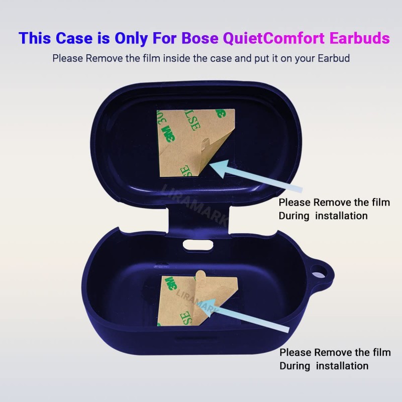 LIRAMARK Shockproof Protective Silicone 360� Cover Case -  (Midnight Blue)