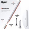 Dyazo Stylus Pen/Pencil for All Touch Screen Devices, Fine Point, Lightweight Aluminum Body Compatible - (Silver) Dyazo Stylus Pen/Pencil for All Touch Screen Devices, Fine Point, Lightweight Aluminum Body Compatible - (Silver)
