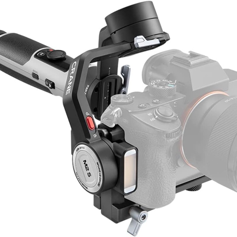 Zhiyun Crane M2S Camera Gimbal Stabilizer Handheld 3-Axis Video Stabilizer for Lightweight Mirrorless Cameras (Standard Version) Zhiyun Crane M2S Camera Gimbal Stabilizer Handheld 3-Axis Video Stabilizer for Lightweight Mirrorless Cameras (Standard Version)