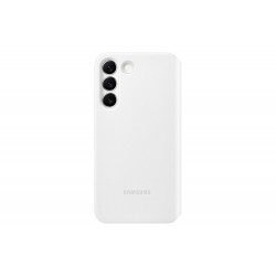 Samsung Polycarbonate Original Galaxy S22 5G Smart Clear View Cover, White