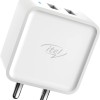 Itel ICI-42-C 100V Dual Output 2 Pin Wall Charger for Cellular Phones (White) Itel ICI-42-C 100V Dual Output 2 Pin Wall Charger for Cellular Phones (White)