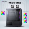CHIPTRONEX NXT1 MESH Mid Tower ATX Gaming Computer case with 4x120mm Dual Ring ARGB Fan, MB Sync, Supports CHIPTRONEX NXT1 MESH Mid Tower ATX Gaming Computer case with 4x120mm Dual Ring ARGB Fan, MB Sync, Supports