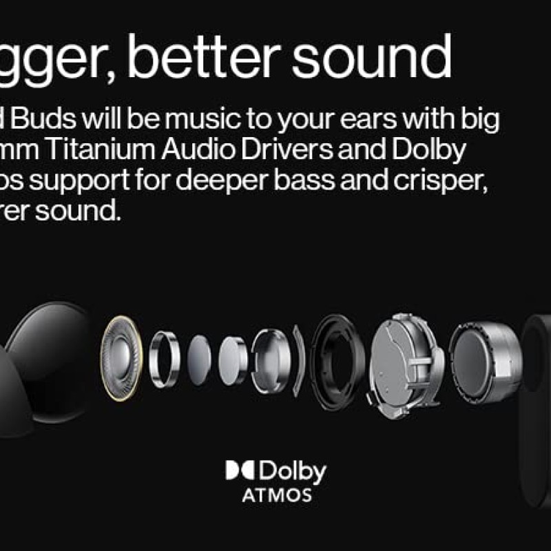 Oneplus Nord Buds True Wireless in Ear Earbuds with Mic - (White Marble)