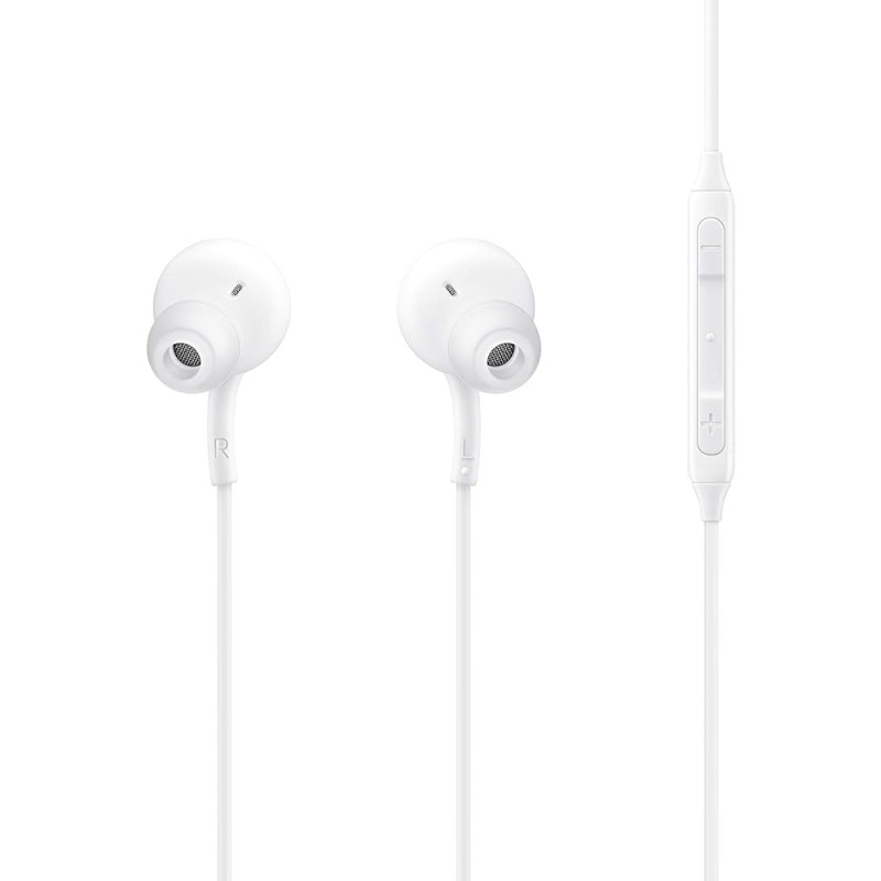Samsung AKG-Tuned IC100 Type-C Wired in Ear Earphone with mic White Samsung AKG-Tuned IC100 Type-C Wired in Ear Earphone with mic White