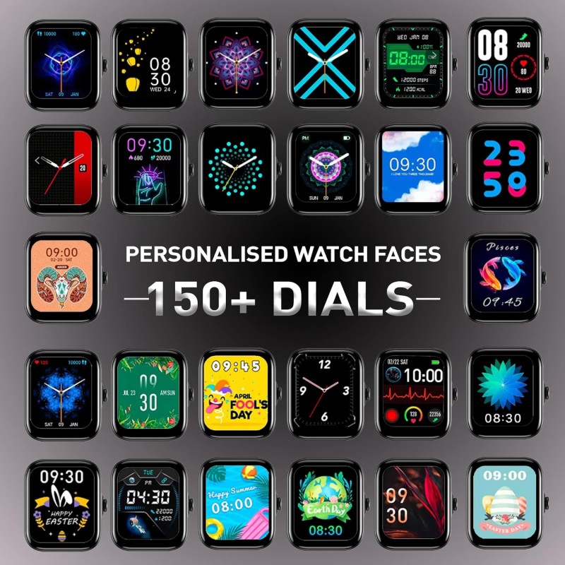 Gionee STYLFIT GSW10 Pro: 1.7� IPS Display Smart Watch with a Functional Encoder - (Erie Black) Gionee STYLFIT GSW10 Pro: 1.7� IPS Display Smart Watch with a Functional Encoder - (Erie Black)