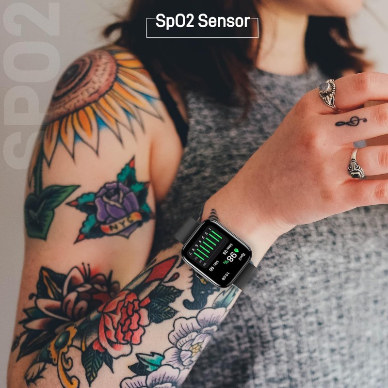 Gionee STYLFIT GSW10 Pro: 1.7� IPS Display Smart Watch with a Functional Encoder - (Erie Black) Gionee STYLFIT GSW10 Pro: 1.7� IPS Display Smart Watch with a Functional Encoder - (Erie Black)