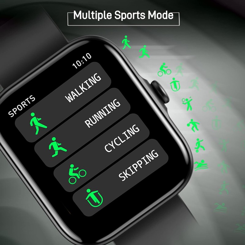 Gionee STYLFIT GSW10 Pro: 1.7� IPS Display Smart Watch with a Functional Encoder - (Erie Black) Gionee STYLFIT GSW10 Pro: 1.7� IPS Display Smart Watch with a Functional Encoder - (Erie Black)