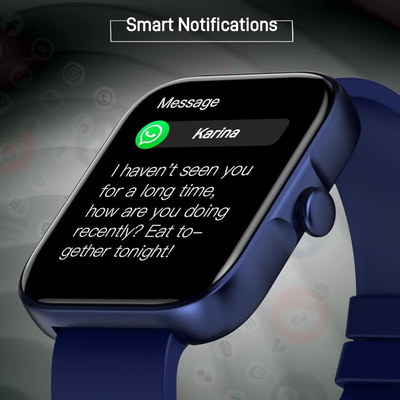 Gionee STYLFIT GSW10 Pro: 1.7� IPS Display Smart Watch - (Sapphire Blue) Gionee STYLFIT GSW10 Pro: 1.7� IPS Display Smart Watch - (Sapphire Blue)