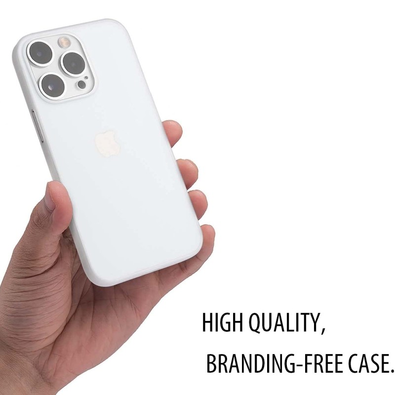 ExpressB� Polypropylene Back Cover for iPhone 14 Pro | Minimal Protect | Ultra Thin Anti Scratch Matte Finish Case (White) ExpressB� Polypropylene Back Cover for iPhone 14 Pro | Minimal Protect | Ultra Thin Anti Scratch Matte Finish Case (White)