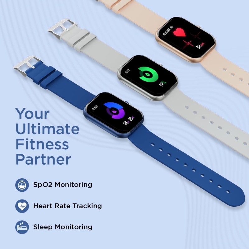 Fire-Boltt Dazzle 1.83" Smartwatch Full Touch Largest Borderless Display & 60 Sports Modes (Swimming) - (Navy Blue) Fire-Boltt Dazzle 1.83" Smartwatch Full Touch Largest Borderless Display & 60 Sports Modes (Swimming) - (Navy Blue)