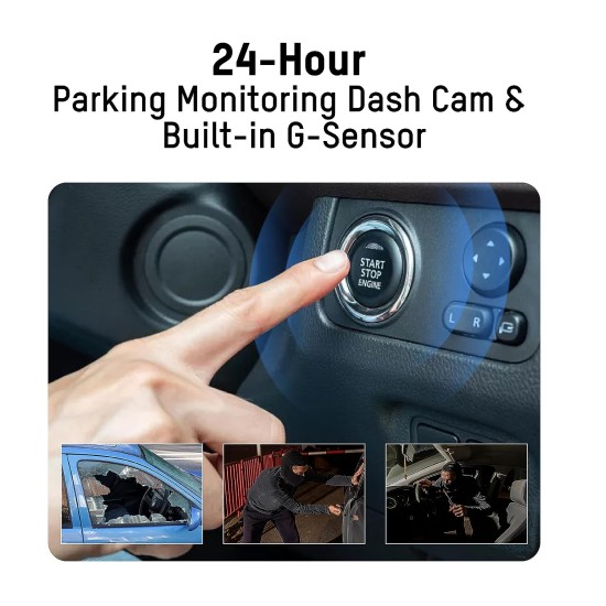 Hikvision Car Dash Camera for Car | Full HD 1080p resolution