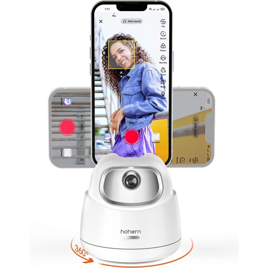 Hohem Go, Auto Face Tracking Tripod, 360° Rotation Selfie