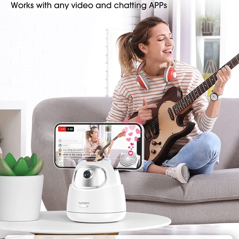 Hohem Go, Auto Face Tracking Tripod, 360� Rotation Selfie