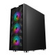 Ant Esports ICE-521MT Mid Tower Computer Case I Gaming Cabinet - Black