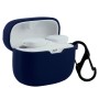 LIRAMARK Shockproof Protective Silicone 360� Cover Case with Buckle Designed for JBL Tune 130NC TWS (Midnight Blue)