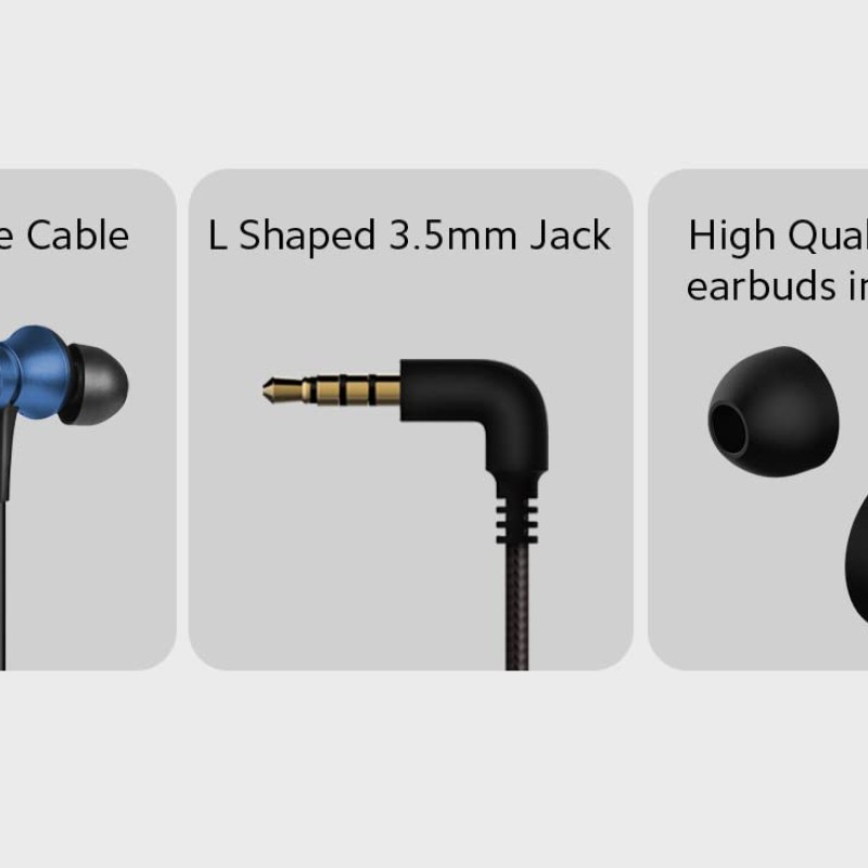 Xiaomi Wired in-Ear Earphones with Mic, Ultra Deep Bass & Metal Sound Chamber (Red) Xiaomi Wired in-Ear Earphones with Mic, Ultra Deep Bass & Metal Sound Chamber (Red)